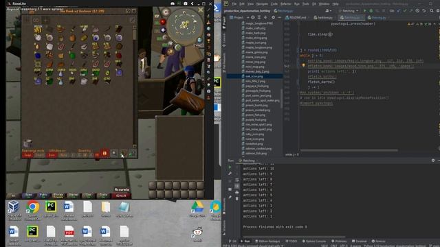 Updated tutorial setup for botting runescape with python - Part 2 смотреть онлайн