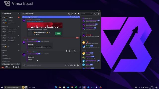 NEW Server Boosting Bot is Insane 2023 | How To Use It смотреть онлайн