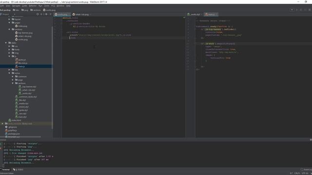 Разбор верстки лендинга. #2 Моя версия верстки. #Секция портфолио "Works" смотреть онлайн