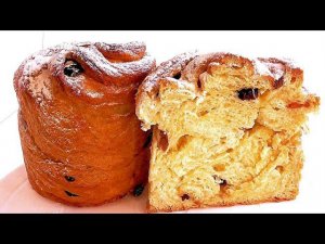 Кулич КРАФФИН БЕЗ ЗАМЕСА ТЕСТА !!! БЫСТРЫЙ КРАФФИН из готового слоеного теста!