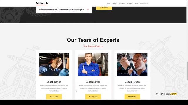 Himawari - Car Mechanic WordPress Theme mechanic handyman смотреть онлайн