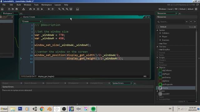 Game Maker Studio 2 Action-RPG: Map Building, Depth and Camera смотреть онлайн