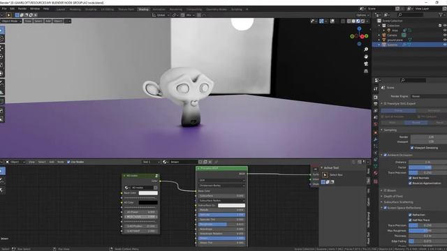 Eevee AO node (node grroup) смотреть онлайн