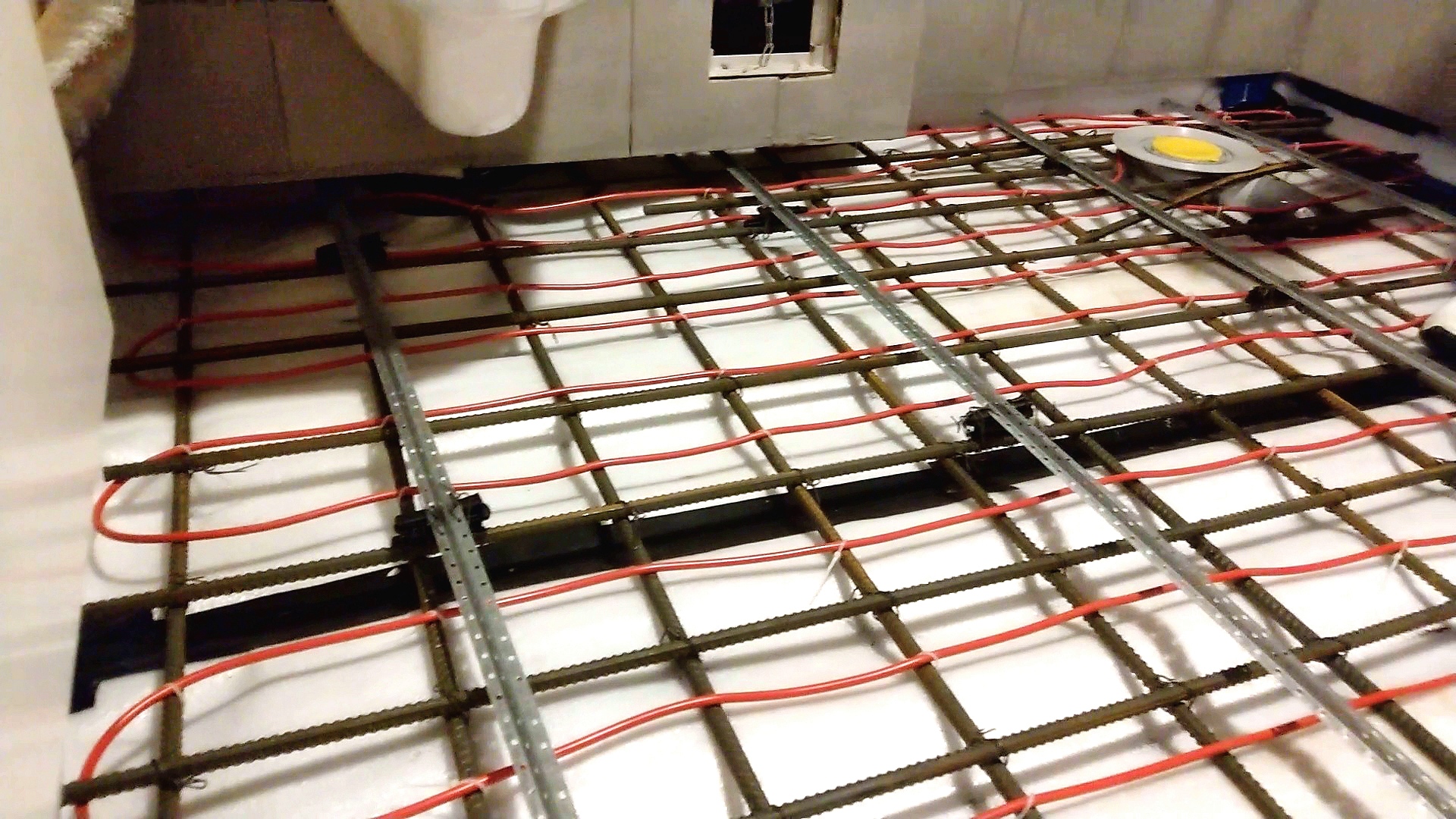 Реконструкция санузла в бане.