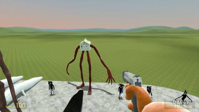ALL TREVOR HENDERSON CREATURES VS 3D SANIC VS FNAF In Garry's Mod смотреть онлайн