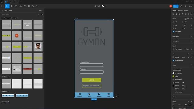 How to Create a Responsive App Navigation Bar in Figma смотреть онлайн
