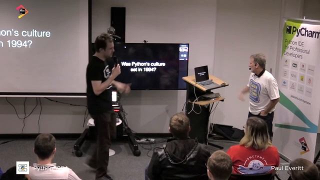 Python 1994, Paul Everitt / PiterPy Meetup #9 смотреть онлайн