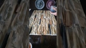 сланец альпийский, покраска