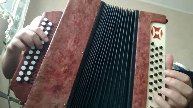 БАБА С КОСОЙ Щербаков быстрый разбор на гармони смотреть онлайн