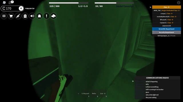 how to get L3 Key card in SCP roleplay in roblox смотреть онлайн