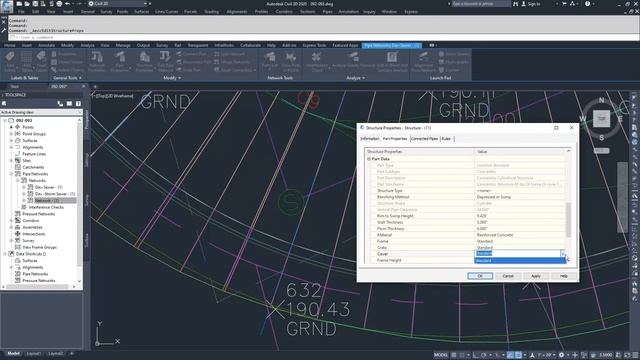 What are the tools to modify parts of Pipe and Pressure Networks in AutoCAD Autodesk: смотреть онлайн