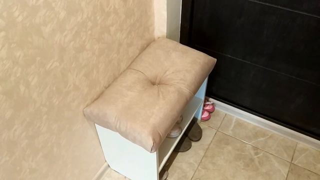 Как сделать пуфик обувницу своими руками? смотреть онлайн