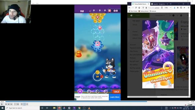 FRENZY BUBBLE SHOOTER. Bust a move with paypal and earning money. смотреть онлайн