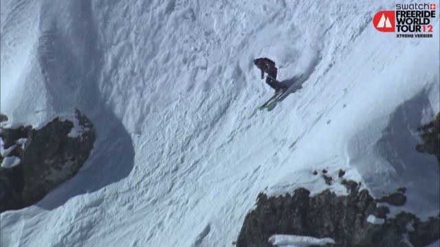 Christine Hargin - Contest Run Swatch FWT Xtreme Verbier 2012 смотреть онлайн
