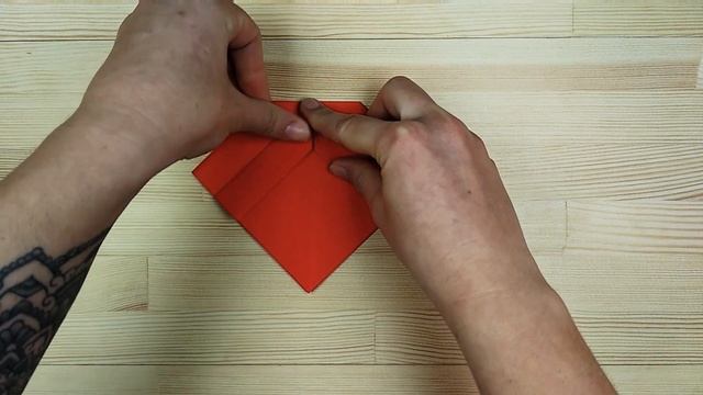 БАНТИК ОРИГАМИ ИЗ БУМАГИ
