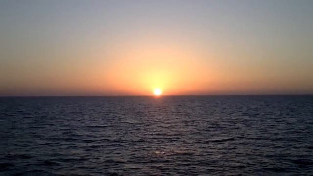 Закат Солнца в Эгейском море смотреть онлайн