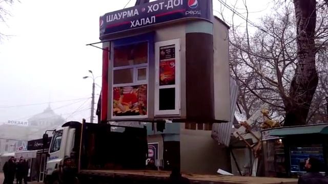 Снос МАФов на Привокзальной площади смотреть онлайн