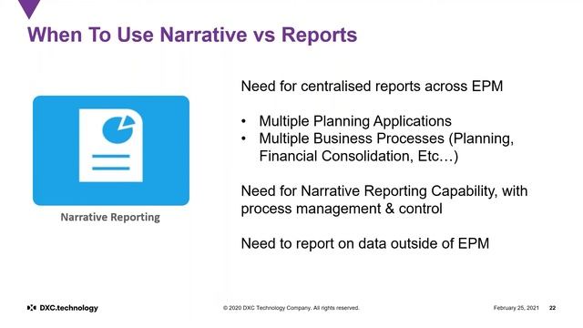 DXC Red Rock What's New in Oracle Planning – February 2021 смотреть онлайн