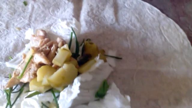 Рецепт. Шаурма (араб. شاورما, ивр. שווארמה )по- домашнему в лаваше. Рецепт от Джулии. смотреть онлайн