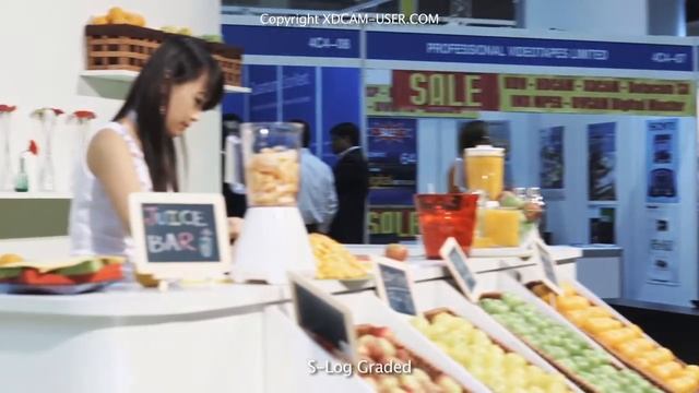 PMW-F3 S-Log and Cinegamma comparison смотреть онлайн