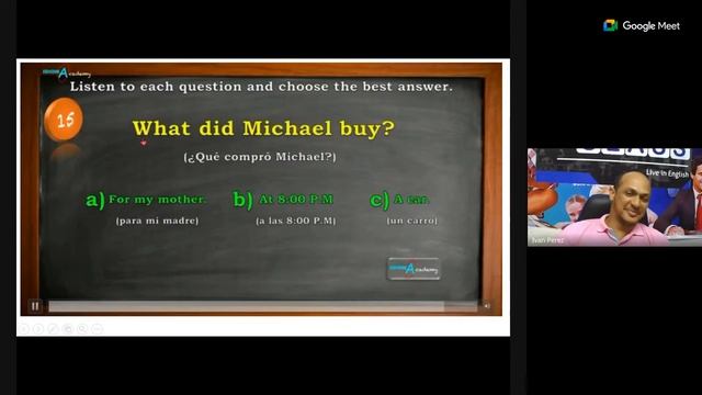 ENGLISH CLASS # 4 Wh-questions Speaking Class
