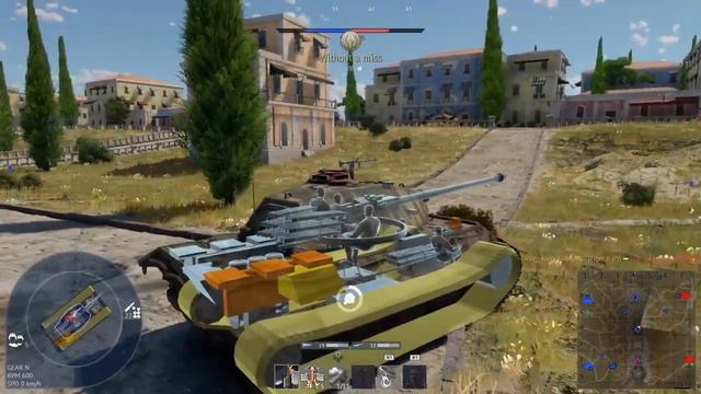 《Tiger 2(P)》on a down tier different | War Thunder смотреть онлайн