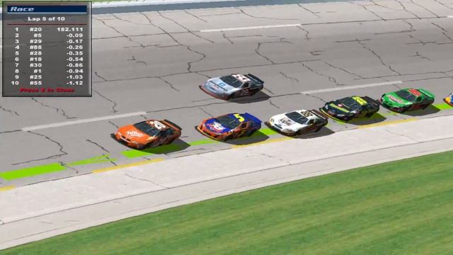 NASCAR Racing 2002 Season - Talladega смотреть онлайн