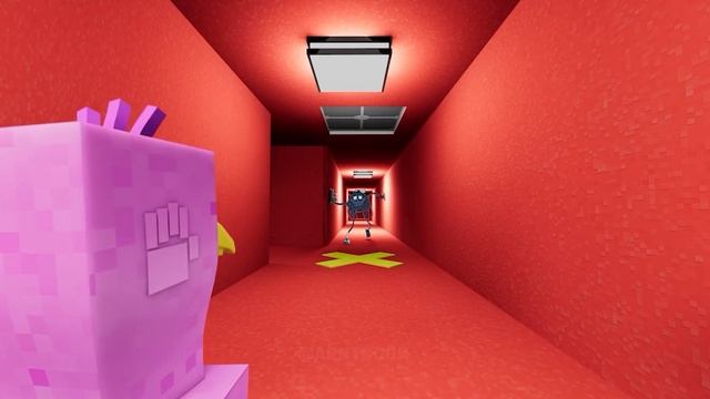 HAPPY FRANK’s Secret Room in Garten Of BanBan Chapter 4 (Minecraft Animation) смотреть онлайн