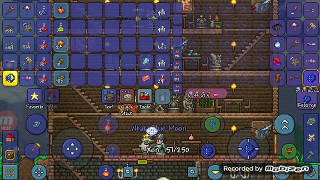 Using the living wood wand for the first time | Terraria - part 51 смотреть онлайн