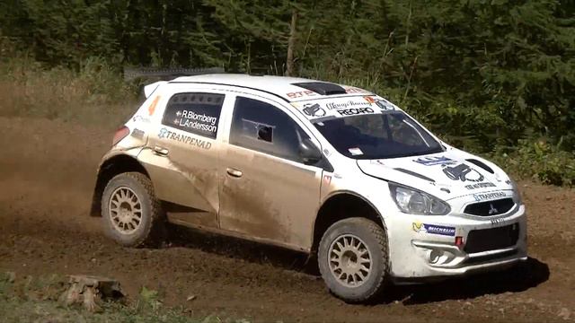 ラリー北海道2017 三菱ミラージュR5…AP4 Rally Hokkaido 2017 SS6 Rikubetsu2 #4 Robert Blomberg смотреть онлайн