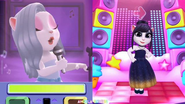 My Talking Angela 2 / Angela Vs Elsa Vs Wednesday 🖤/ New Update Gameplay 🐝