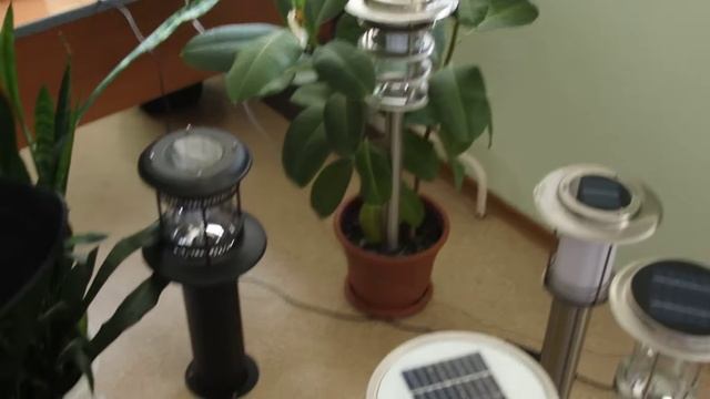 Садовые фонари на солнечных батареях. смотреть онлайн