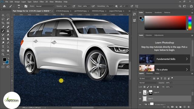 How To Design Professional Flyer - Adobe Photoshop CC