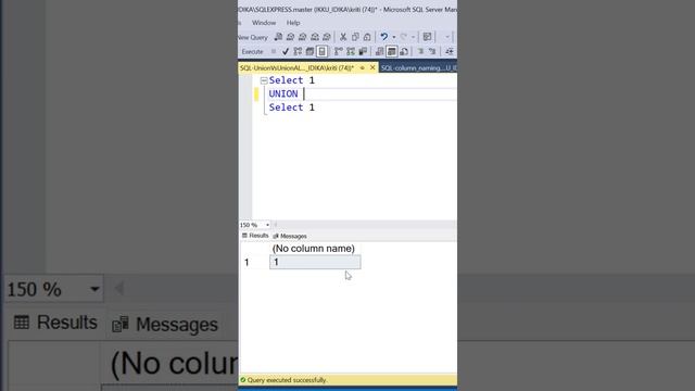 SQL | Union Vs Union ALL | Which has better performance? смотреть онлайн