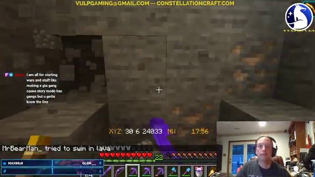 Minecraft Java - Doing some mining, and other low brain intensity activities смотреть онлайн