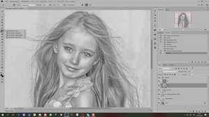 Урок "Карандашный рисунок из фотографии в фотошопе".