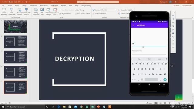 AESDroid Presentation/Demo смотреть онлайн