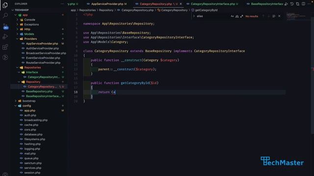 #30 - Triển khai repository cho phần category (3) | PHP Laravel Fullstack | TechMaster смотреть онлайн