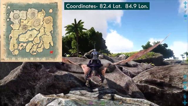 TOP 5 BEST LOCATIONS EARLY GAME METAL! EASY! - Ark смотреть онлайн