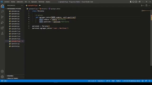 Introducción a Python. #16. Clases смотреть онлайн