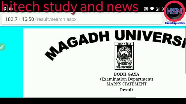 Magadh University part 1 BA ( Hons) result download... पार्ट वन का रिजल्ट यहां से देखें смотреть онлайн