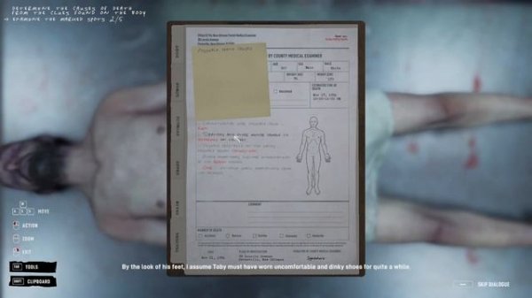 Прохождение Autopsy Simulator playtest (без комментариев)