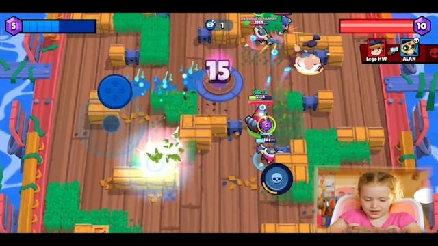 Немного летсплея Brawl Stars. android игра по сети. смотреть онлайн