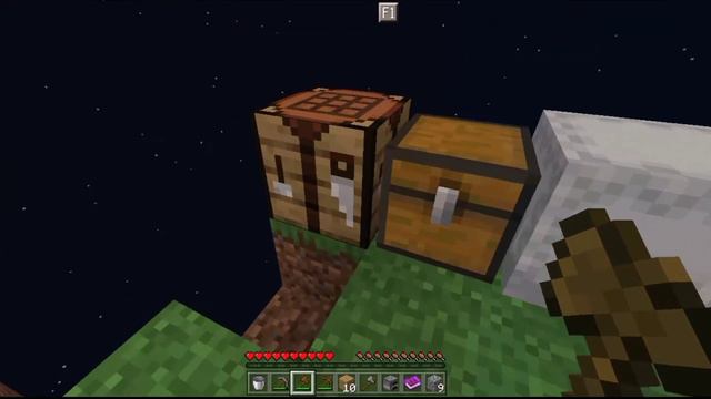 1# Биомный Скай-блок Начало Minecraft PE смотреть онлайн