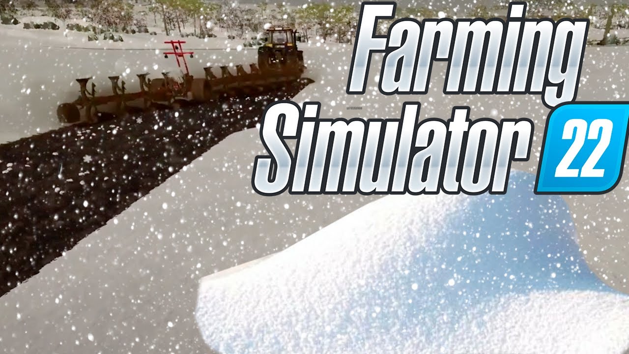 Внезапная зима в Farming simulator 22 #7. КООП. смотреть онлайн