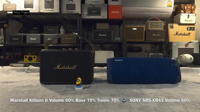 Marshall Kilburn II vs Sony SRS-XB43 смотреть онлайн