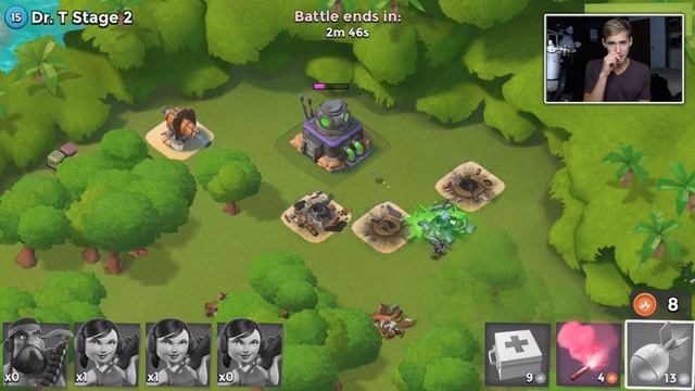 The Best Attack Strategy Combination for every HQ Level! (Boom Beach Explained! Tutorial and Tips!) смотреть онлайн