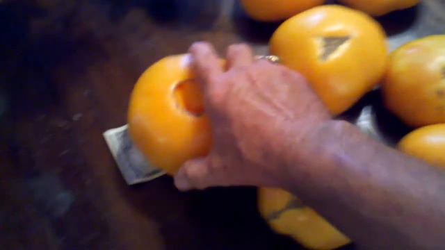Barnes Mountain Yellow: Very large nice tomato. смотреть онлайн