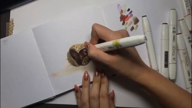 Скетчинг маркерами - с Екатериной Бровка