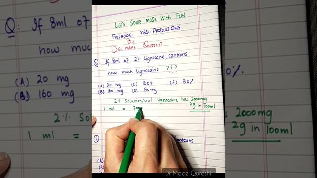 3 min Video How to Calculate Drugs Percentages in Mgs | Simple Trick |Let'sSolveMCQSWITHCONCEPT #7 смотреть онлайн
